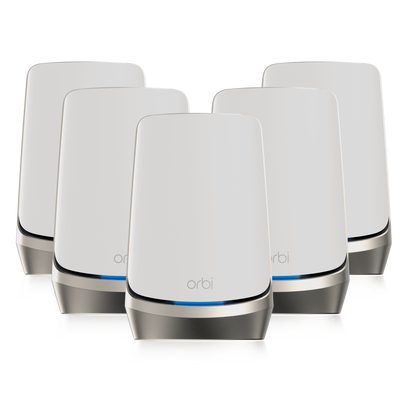 NETGEAR® Orbi™ Quad-band WiFi 6E Mesh System AXE1100 WiFi Mesh system (RBKE965)